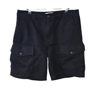 TNA Black Cargo Shorts